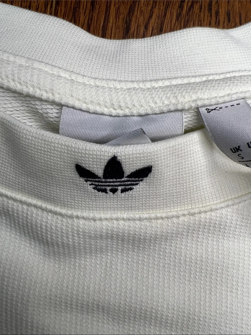 adidas Off-White Sleeveless Muscle Tank